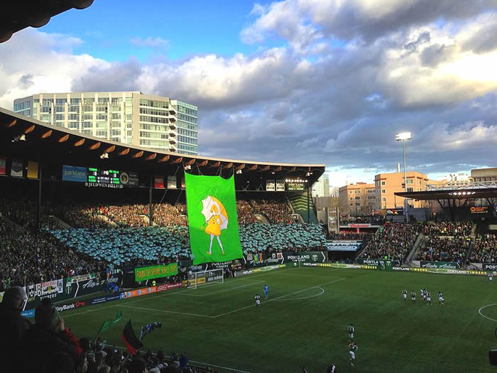 Stadium of Portland Timbers