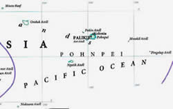 Map of Pohnpei State