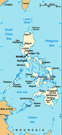 Map of Philippines