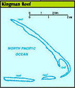 Map of Kingman Reef