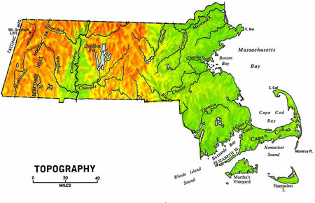 Map of Massachusetts